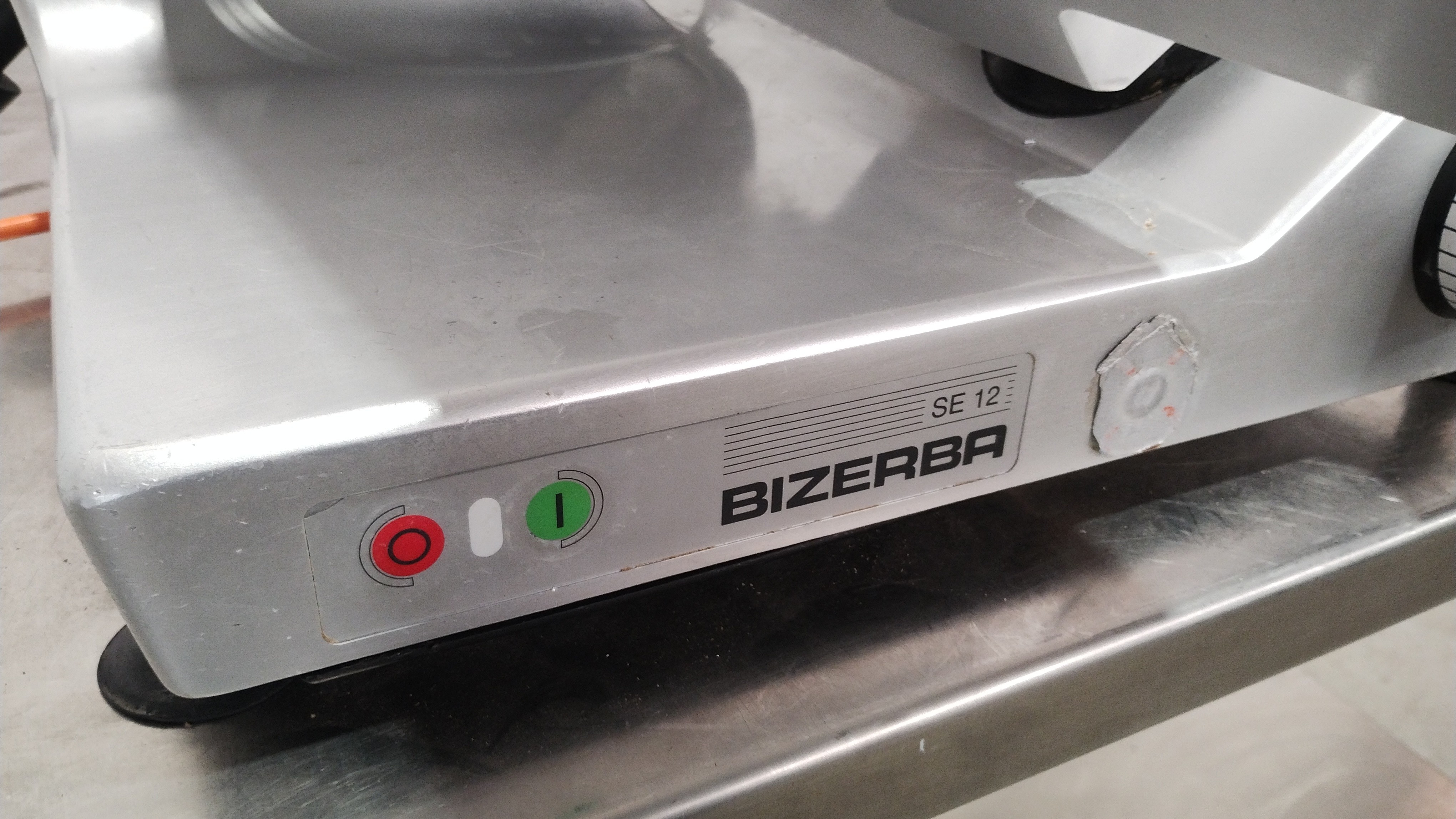 Meat slicer Bizerba SE12 for sale used second hand 2nd hand Bart Rotsaert Machinery